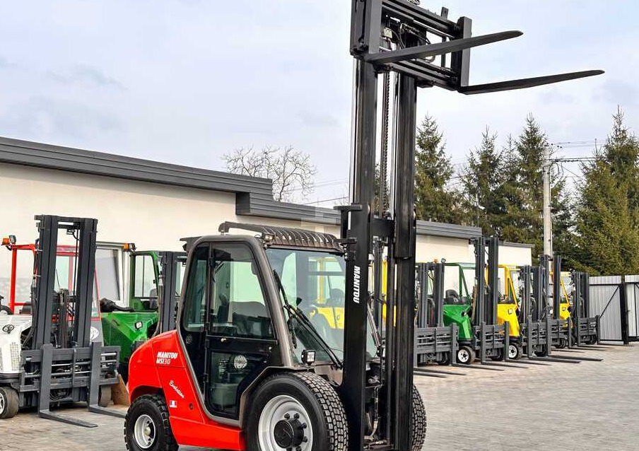 Rough terrain forklift Manitou MSI30 / DIESEL / DUPLEX / 3400MM / CABIN / FORK POSITIONER / SIDE SHIFT / LIKE NEW: picture 25