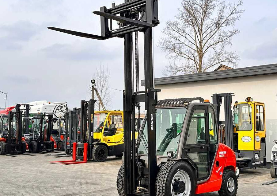 Rough terrain forklift Manitou MSI30 / DIESEL / DUPLEX / 3400MM / CABIN / FORK POSITIONER / SIDE SHIFT / LIKE NEW: picture 21