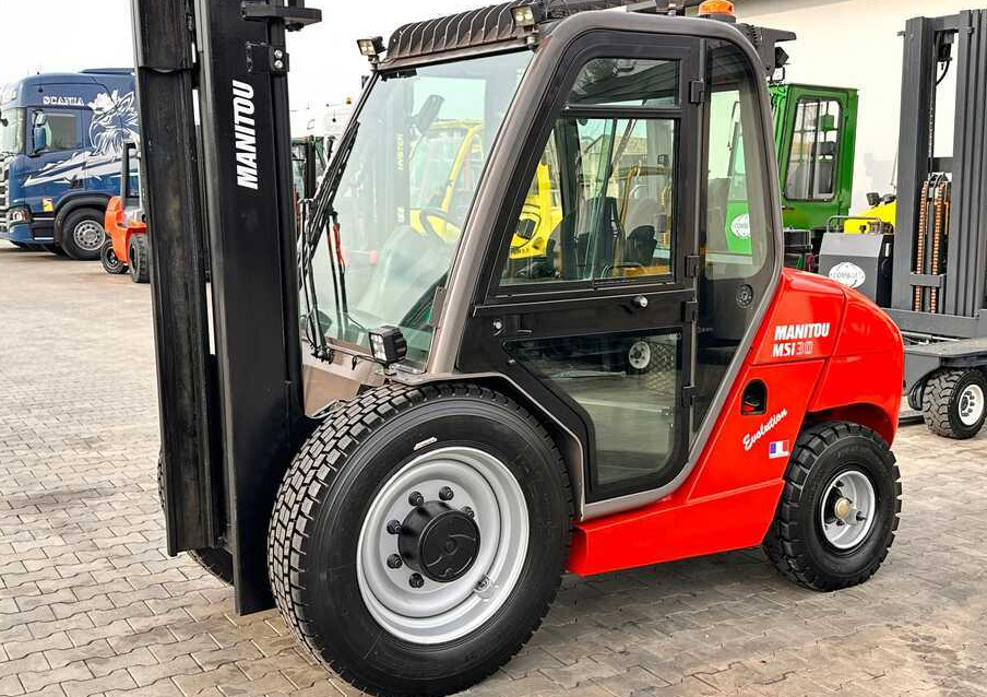 Rough terrain forklift Manitou MSI30 / DIESEL / DUPLEX / 3400MM / CABIN / FORK POSITIONER / SIDE SHIFT / LIKE NEW: picture 27