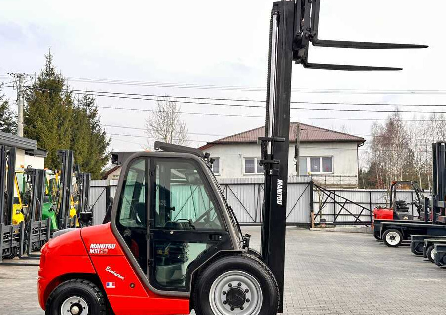 Rough terrain forklift Manitou MSI30 / DIESEL / DUPLEX / 3400MM / CABIN / FORK POSITIONER / SIDE SHIFT / LIKE NEW: picture 35