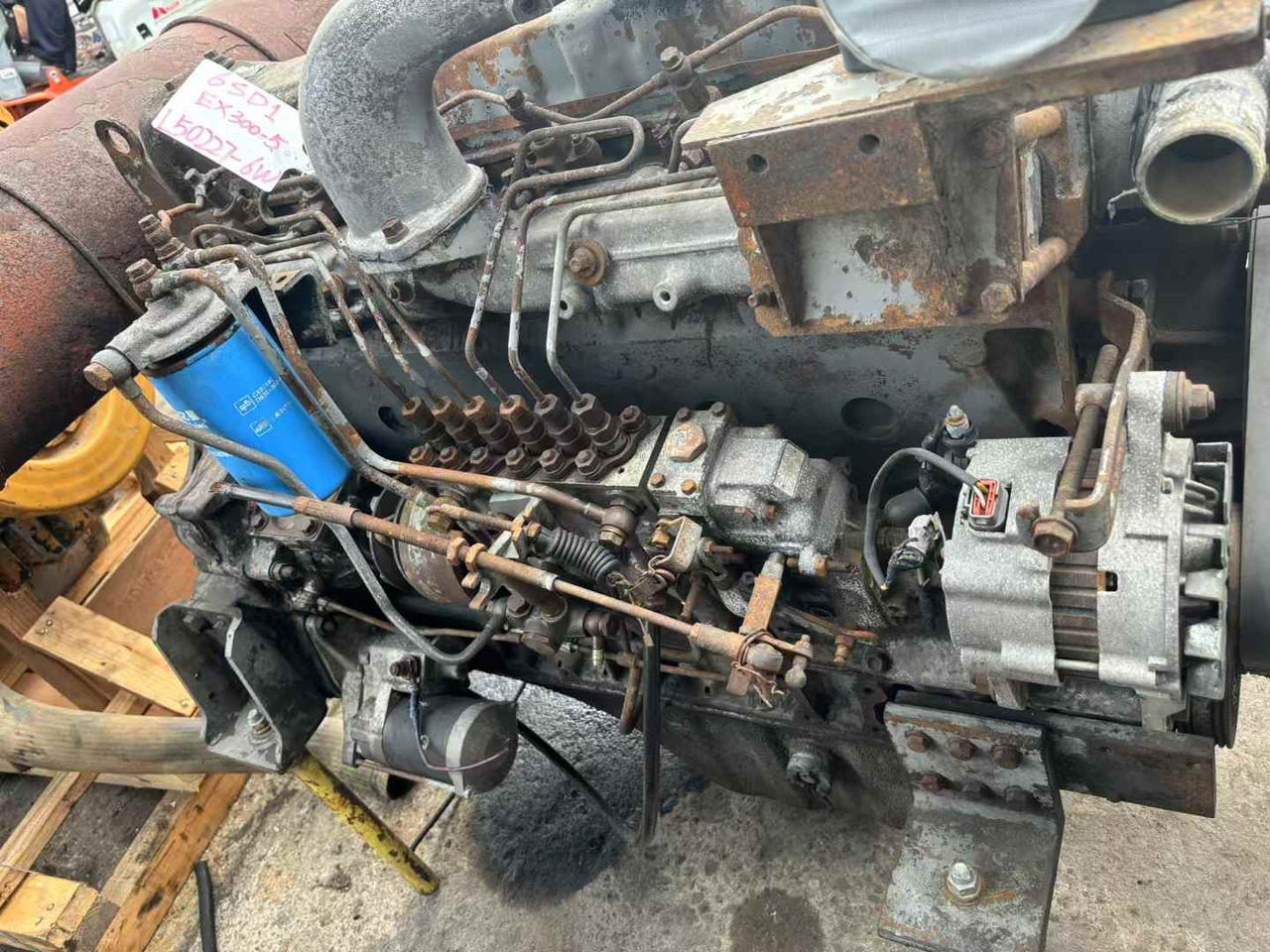 ISUZU 6SD1 - Engine for Construction machinery: picture 1 ISUZU 6SD1 - Engine for Construction machinery: picture 1
