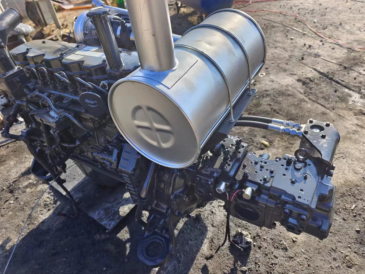 KOMATSU 6D107E-1 - Engine for Excavator: picture 4 KOMATSU 6D107E-1 - Engine for Excavator: picture 4