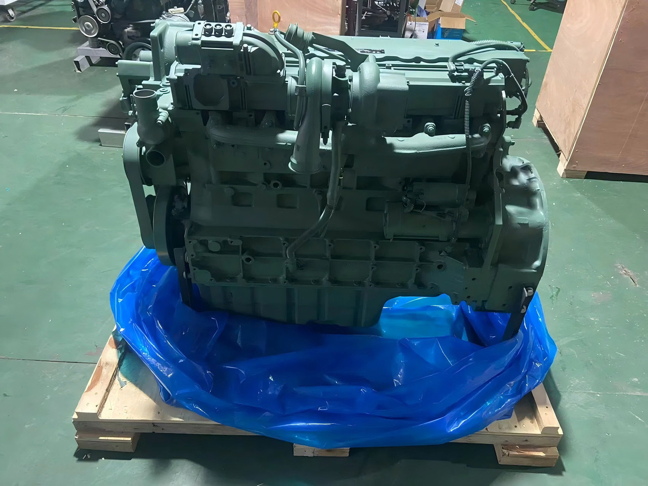 VOLVO D7E - Engine for Excavator: picture 3 VOLVO D7E - Engine for Excavator: picture 3