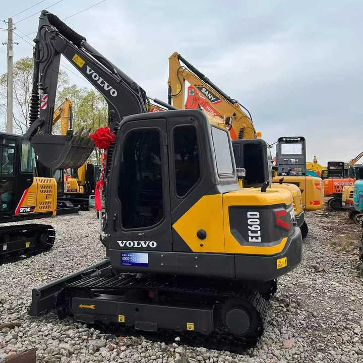 Used Digger VOLVO EC60 Construction Machinery Construction Digger Used VOLVO EC60 Cheap Excavator - Crawler excavator: picture 1 Used Digger VOLVO EC60 Construction Machinery Construction Digger Used VOLVO EC60 Cheap Excavator - Crawler excavator: picture 1