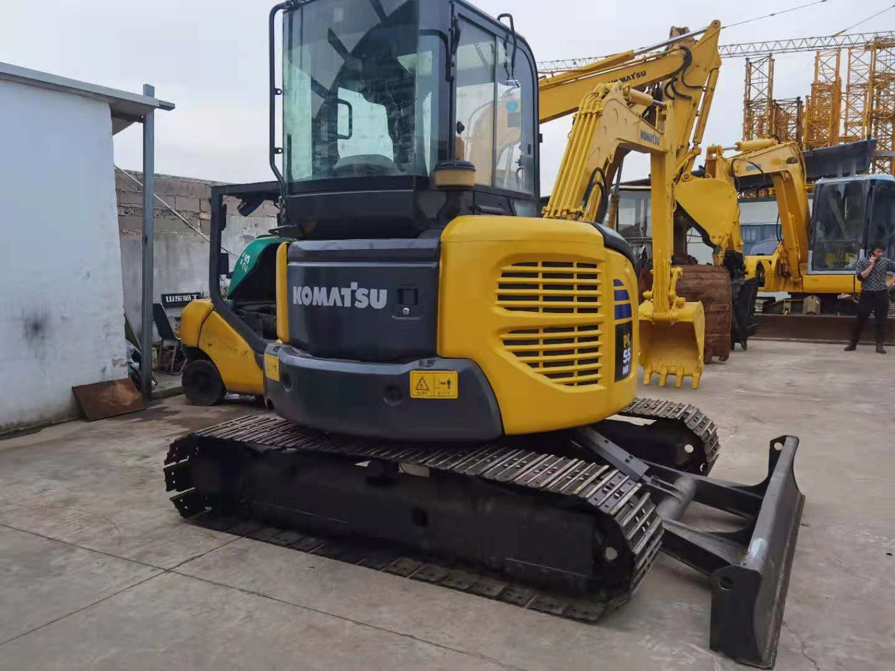 KOMATSU PC55 - Crawler excavator: picture 1 KOMATSU PC55 - Crawler excavator: picture 1