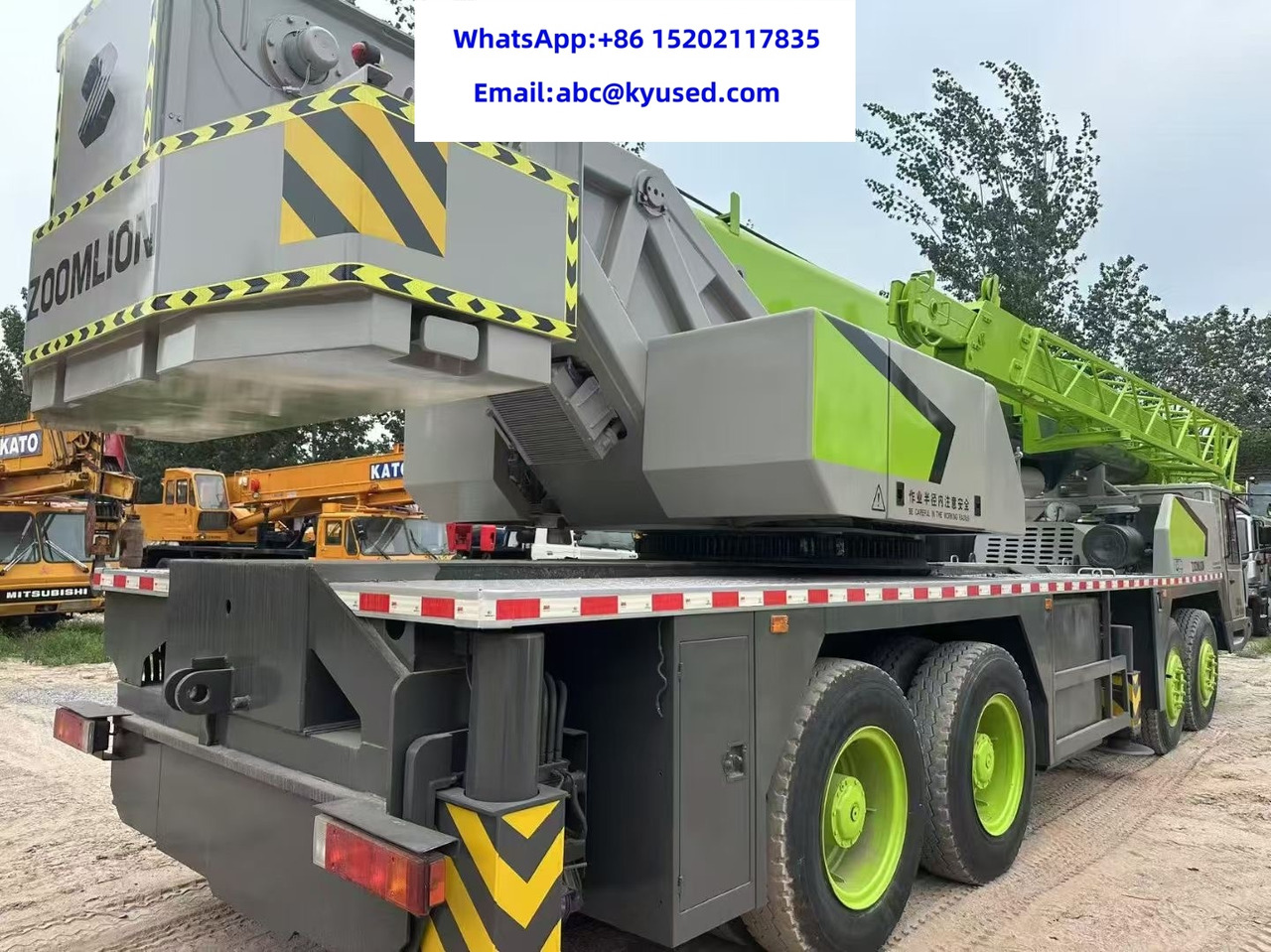ZOOMLION QY70V ZTC700V QY80V ZTC800V 70TON 80TON CRANE - Mobile crane: picture 2 ZOOMLION QY70V ZTC700V QY80V ZTC800V 70TON 80TON CRANE - Mobile crane: picture 2