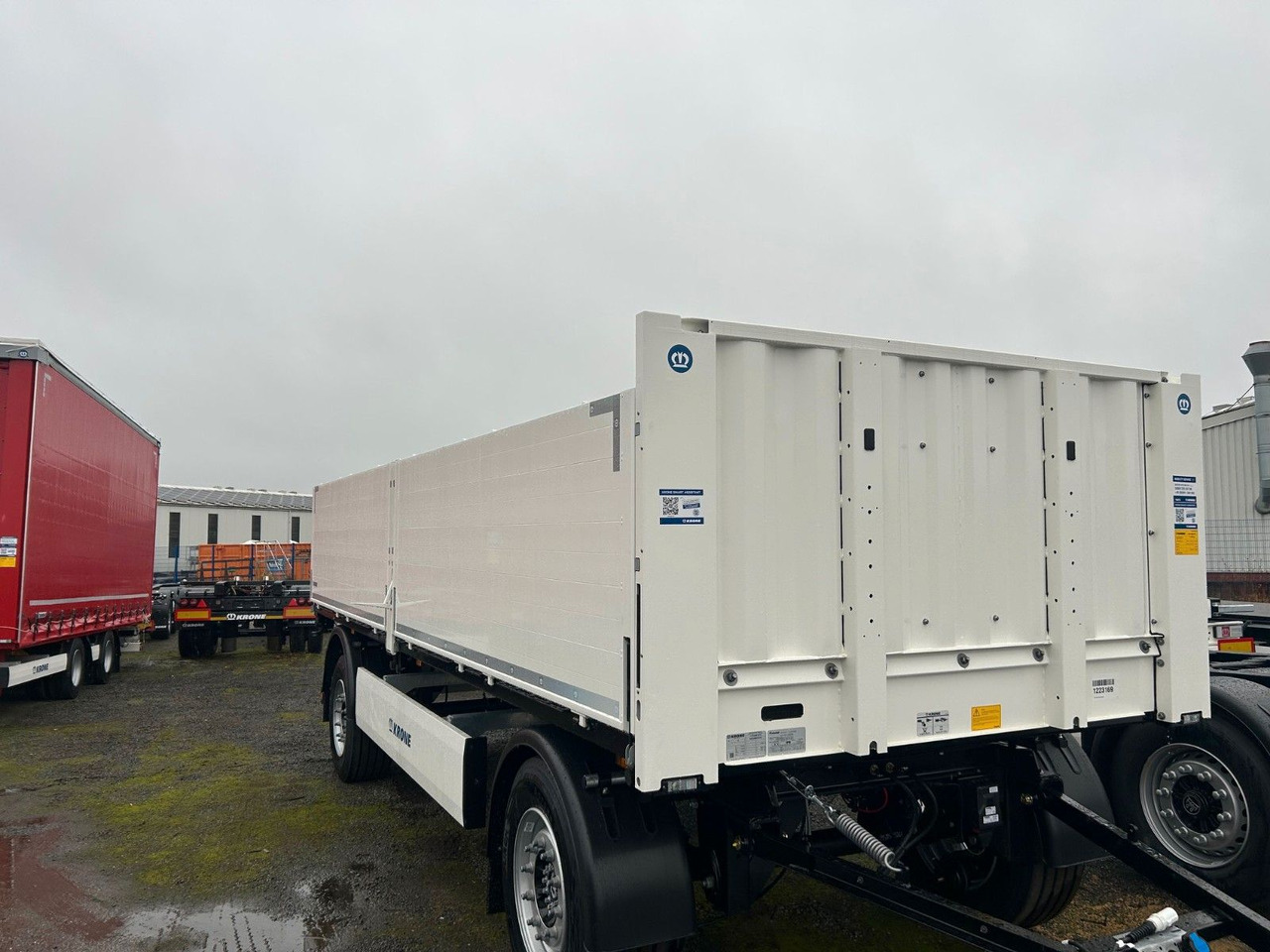 Krone AZP 18 eL42-BS Baustoff NEU - Dropside/ Flatbed trailer: picture 2 Krone AZP 18 eL42-BS Baustoff NEU - Dropside/ Flatbed trailer: picture 2