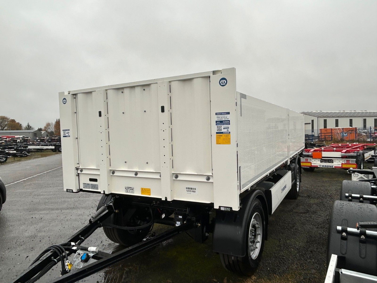 Krone AZP 18 eL42-BS Baustoff NEU - Dropside/ Flatbed trailer: picture 1 Krone AZP 18 eL42-BS Baustoff NEU - Dropside/ Flatbed trailer: picture 1