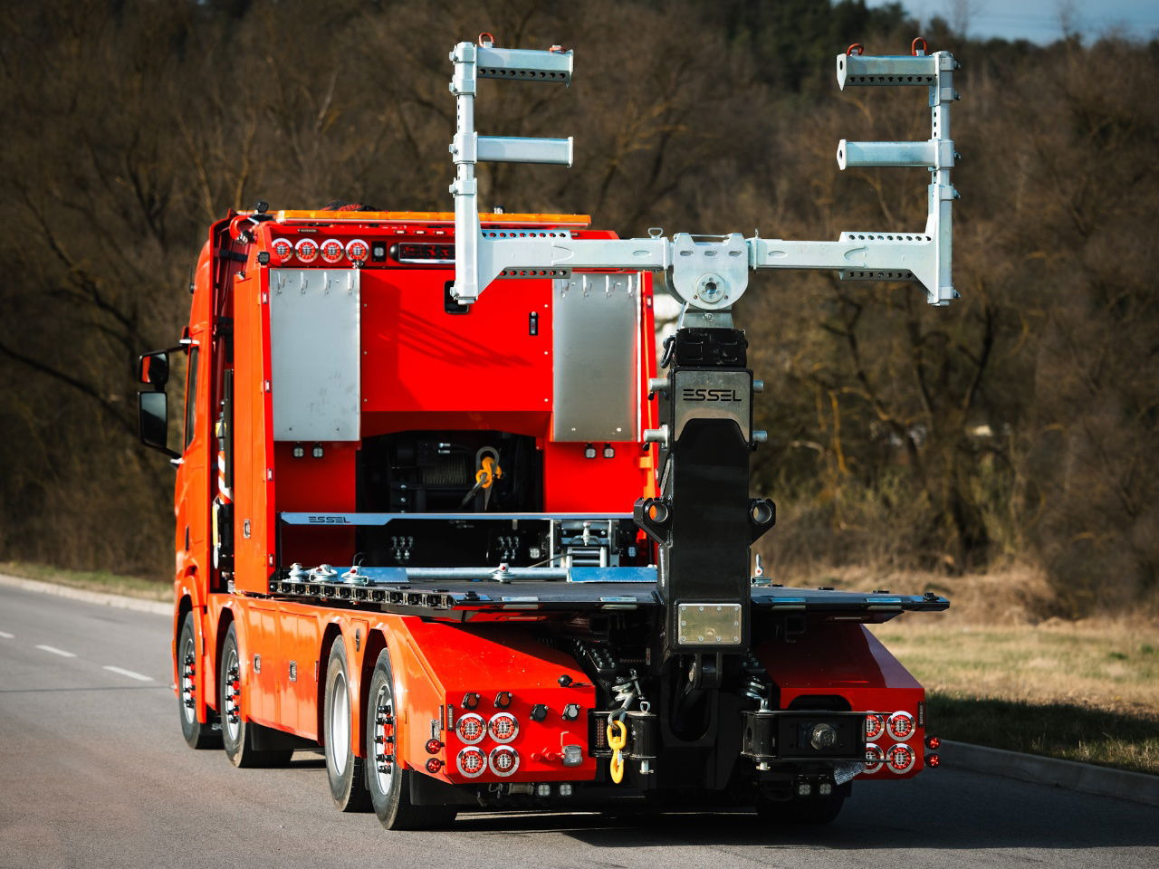 Tow truck Scania R560 ET12000 R560 B8x26NB NEW in White or RED: picture 8