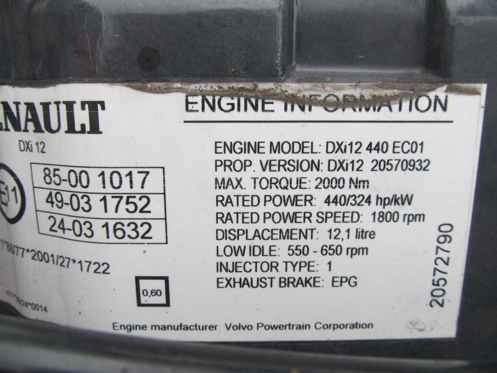 Renault Magnum DXI12 - Engine for Truck: picture 4 Renault Magnum DXI12 - Engine for Truck: picture 4