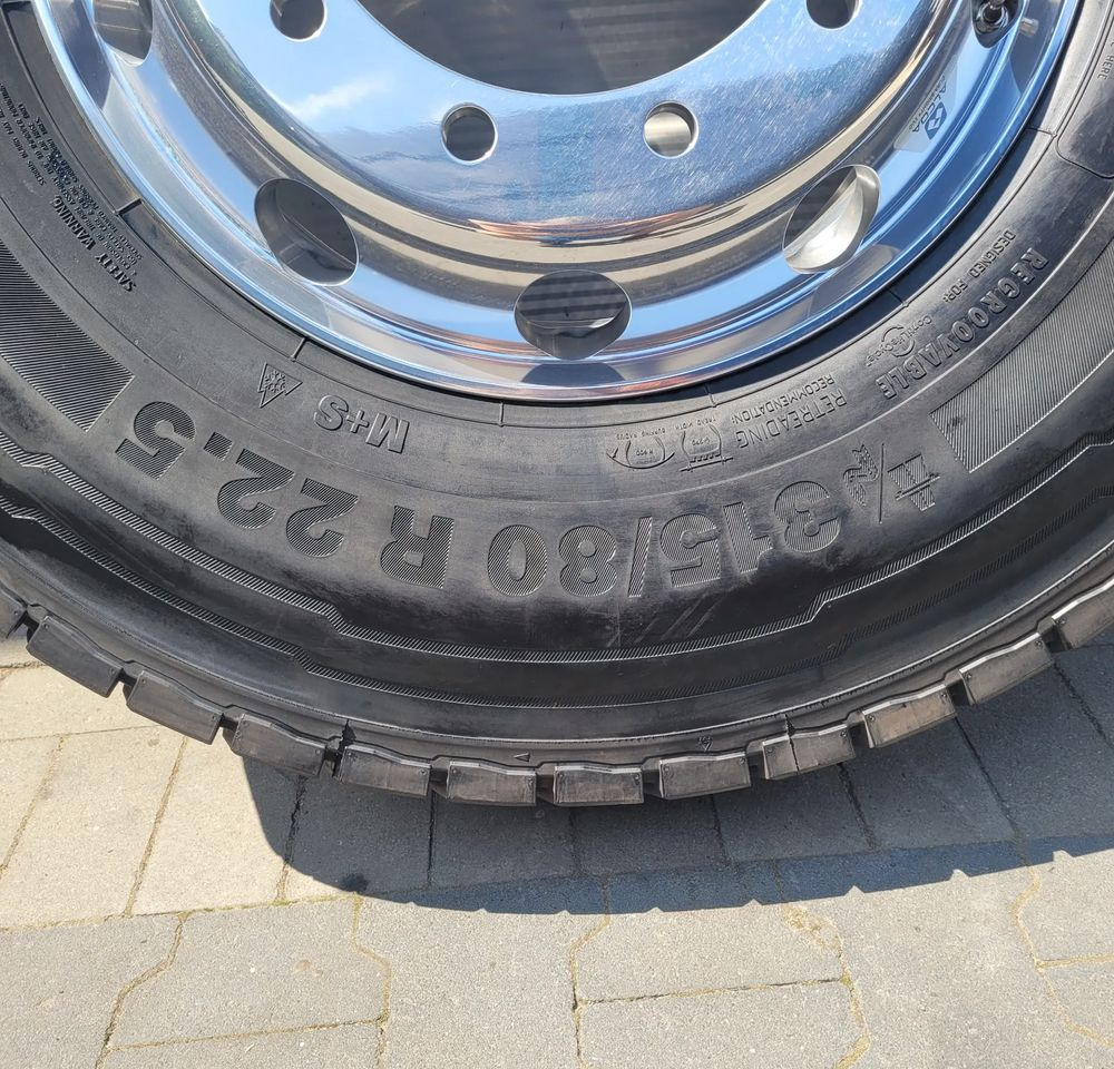 KOŁO CONTINENTAL 315/80R22.5 HYBRID HB3 ALUS ALCOA 9.00 NOWA Chwalim116 - Wheels and tires for Truck: picture 3 KOŁO CONTINENTAL 315/80R22.5 HYBRID HB3 ALUS ALCOA 9.00 NOWA Chwalim116 - Wheels and tires for Truck: picture 3