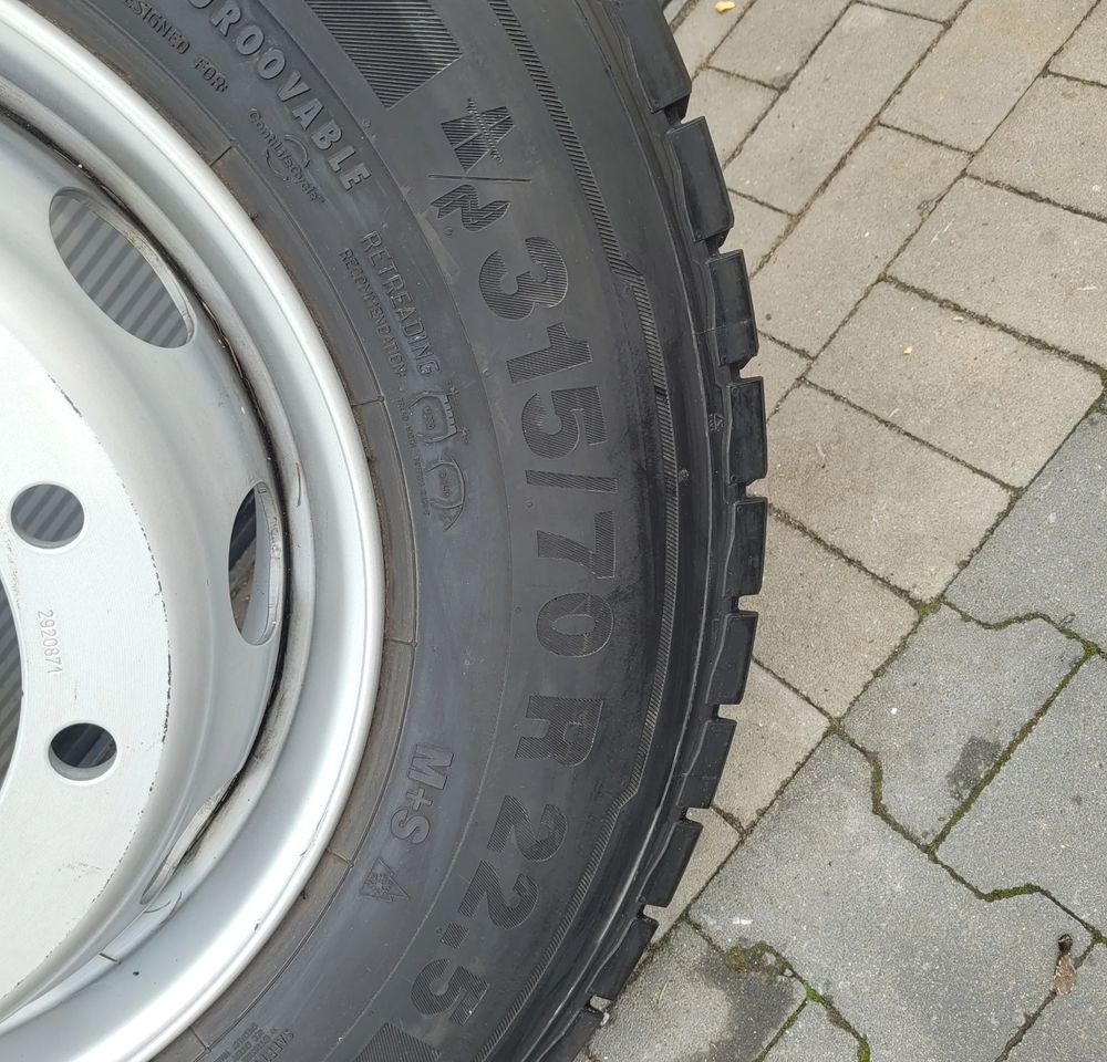 KOŁO CONTINENTAL CONTI HYBRID HD3 315/70R22.5 FELGA 9.00 - Wheels and tires for Truck: picture 3 KOŁO CONTINENTAL CONTI HYBRID HD3 315/70R22.5 FELGA 9.00 - Wheels and tires for Truck: picture 3