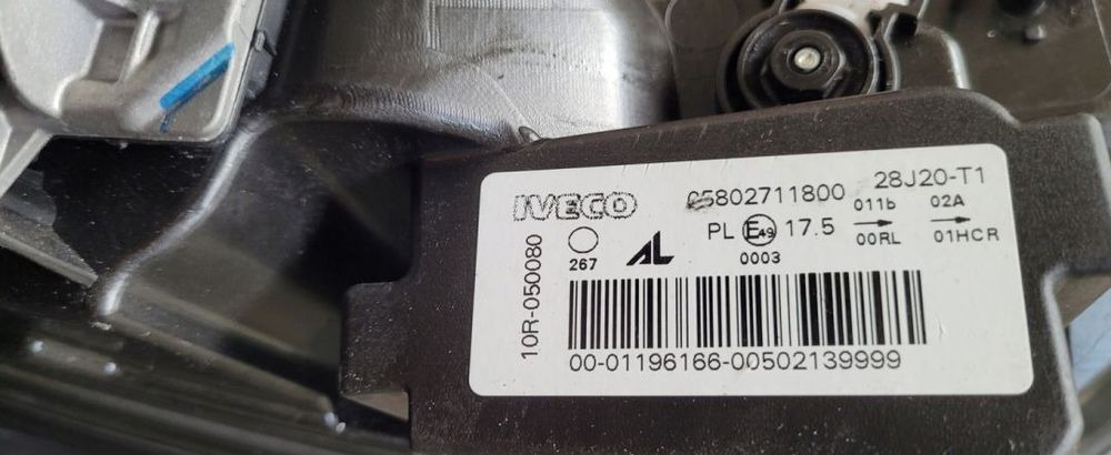 LAMPA FULL LED IVECO DAILY Lh. ORYGINAŁ 5802711800 - Headlight: picture 4 LAMPA FULL LED IVECO DAILY Lh. ORYGINAŁ 5802711800 - Headlight: picture 4
