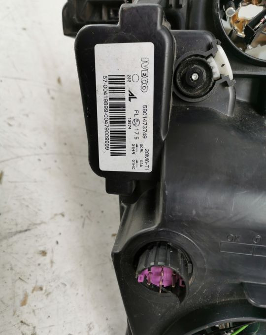 LAMPA IVECO IVECO DAILY ORYGINAŁ PRAWA - Headlight: picture 5 LAMPA IVECO IVECO DAILY ORYGINAŁ PRAWA - Headlight: picture 5