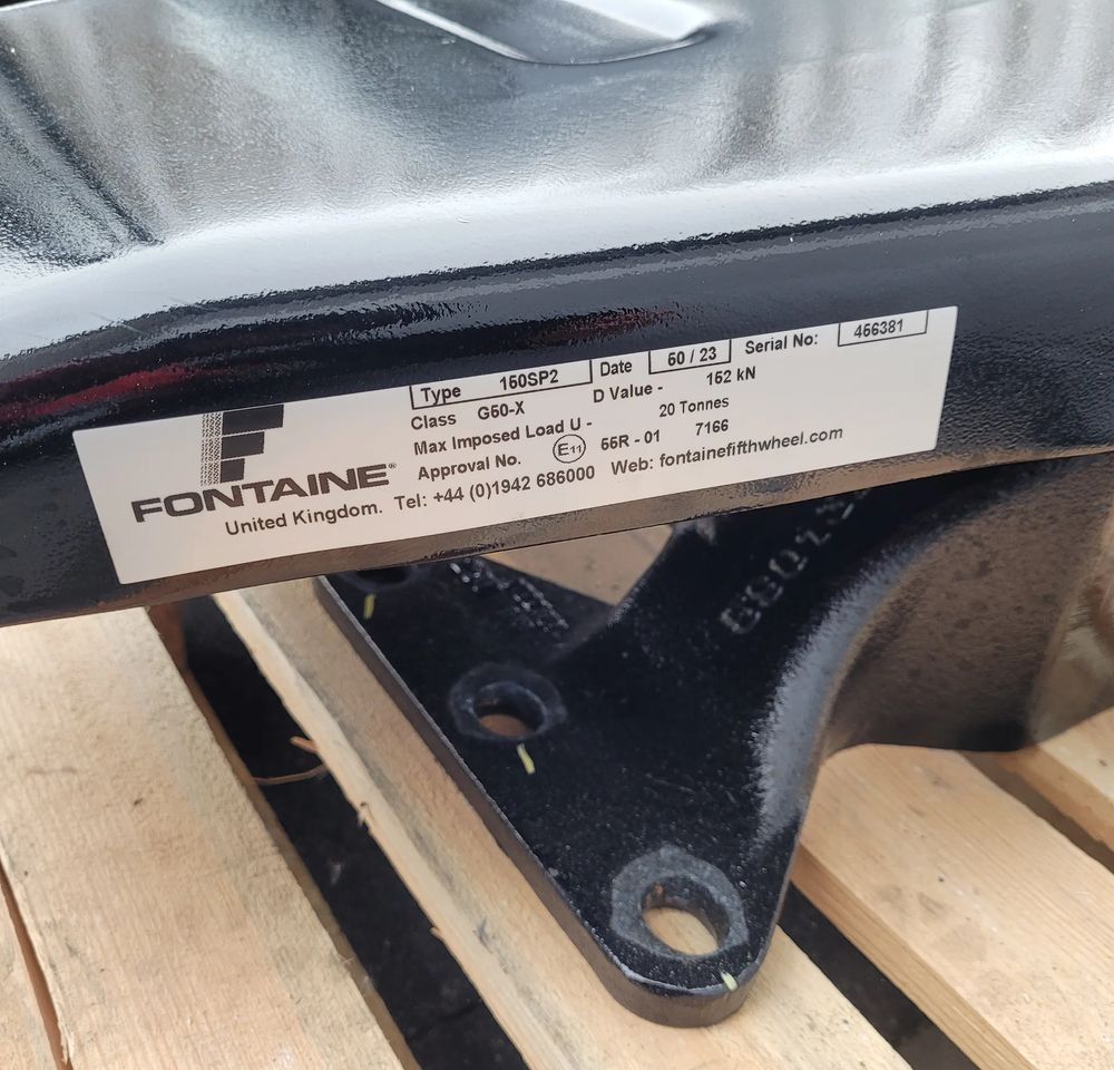 SIODŁO NOWE FONTAINE TYPE 150SP2 230MM.DAF 1740185 CHWALIM116 - Fifth wheel coupling for Truck: picture 5 SIODŁO NOWE FONTAINE TYPE 150SP2 230MM.DAF 1740185 CHWALIM116 - Fifth wheel coupling for Truck: picture 5