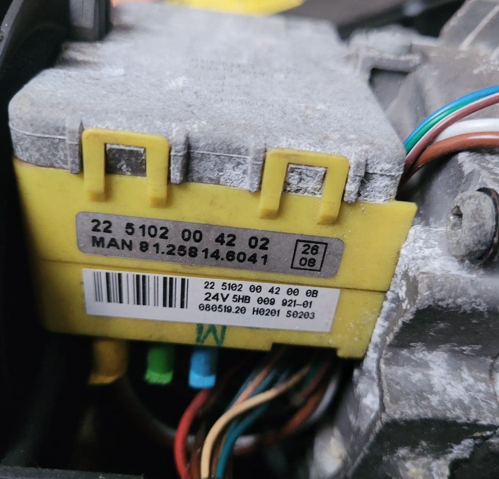 STEROWNIK WEBASTO MAN 81.25814.6041 - ECU for Truck: picture 1 STEROWNIK WEBASTO MAN 81.25814.6041 - ECU for Truck: picture 1