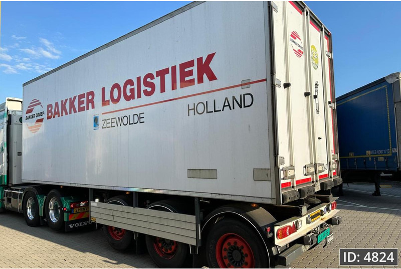 DRACO TSN 339 / 3 Axle LZV / Lift axle / Chereau box / Doorlader - Refrigerator semi-trailer: picture 2 DRACO TSN 339 / 3 Axle LZV / Lift axle / Chereau box / Doorlader - Refrigerator semi-trailer: picture 2