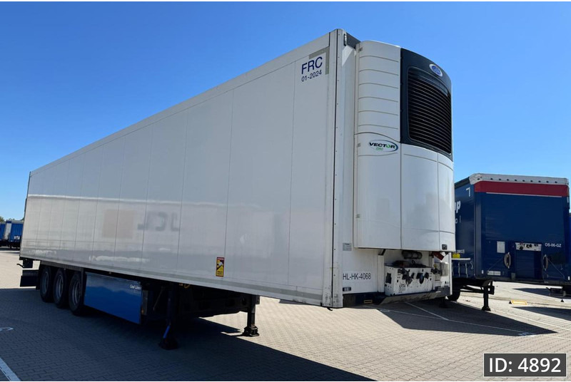 Krone SD / Carrier Vector 1550 / Palletbox / BPW Drum - Refrigerator semi-trailer: picture 4 Krone SD / Carrier Vector 1550 / Palletbox / BPW Drum - Refrigerator semi-trailer: picture 4