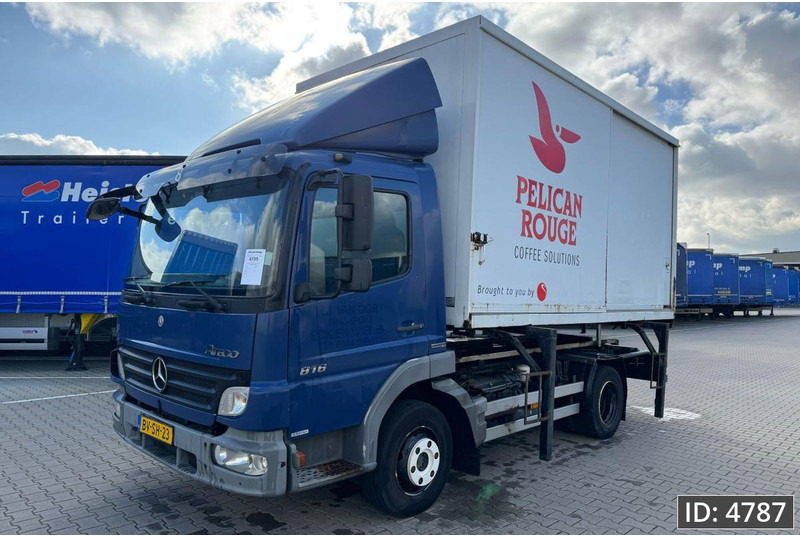 Mercedes-Benz Atego 816 Day Cab, Euro 5, BDF / EPS automatic / standklima / Hydraulic system - Container transporter/ Swap body truck: picture 2 Mercedes-Benz Atego 816 Day Cab, Euro 5, BDF / EPS automatic / standklima / Hydraulic system - Container transporter/ Swap body truck: picture 2