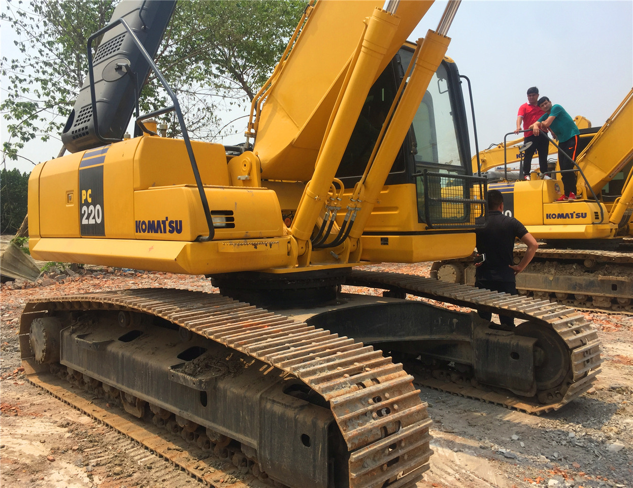 CATERPILLAR Crawler Excavator PC 220 - Crawler excavator: picture 2 CATERPILLAR Crawler Excavator PC 220 - Crawler excavator: picture 2