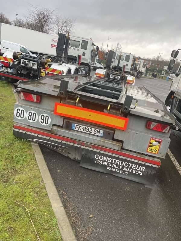 Remorque 2 Essieux 19 TONNES - PORTE CAISSON - Roll-off/ Skip trailer: picture 3 Remorque 2 Essieux 19 TONNES - PORTE CAISSON - Roll-off/ Skip trailer: picture 3