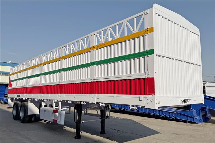 TITAN 2 Axle Fence Cargo Trailer with Bogie Suspension for Sale In Zimbabwe - Livestock semi-trailer: picture 1 TITAN 2 Axle Fence Cargo Trailer with Bogie Suspension for Sale In Zimbabwe - Livestock semi-trailer: picture 1