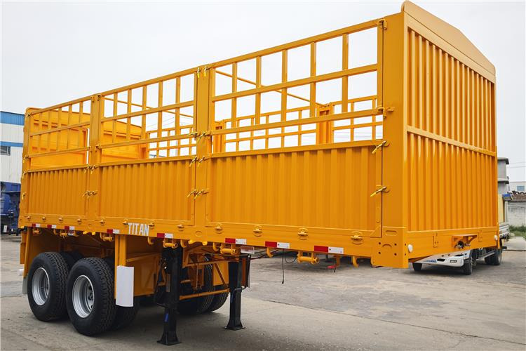 TITAN 2 Axle Fence Semi Trailer for Sale In Senegal - Livestock semi-trailer: picture 1 TITAN 2 Axle Fence Semi Trailer for Sale In Senegal - Livestock semi-trailer: picture 1