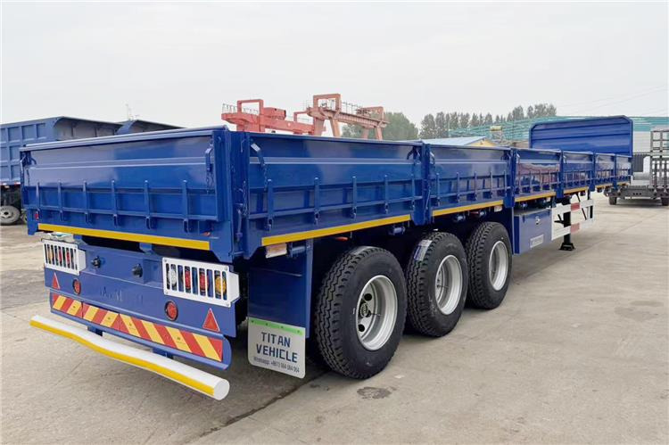 TITAN 3 Axle 50 Ton Side Wall Trailer for Sale In Kenya - Dropside/ Flatbed semi-trailer: picture 3 TITAN 3 Axle 50 Ton Side Wall Trailer for Sale In Kenya - Dropside/ Flatbed semi-trailer: picture 3