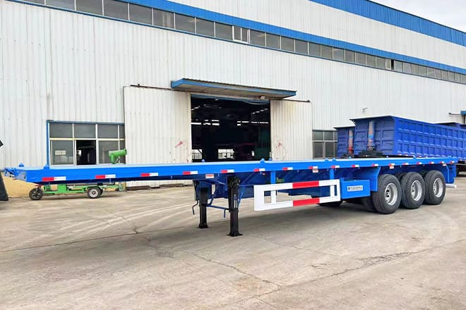 TITAN 3 Axle Flatbed Semi Trailer Manufacturers for Sale in Ghana - Dropside/ Flatbed semi-trailer: picture 1 TITAN 3 Axle Flatbed Semi Trailer Manufacturers for Sale in Ghana - Dropside/ Flatbed semi-trailer: picture 1