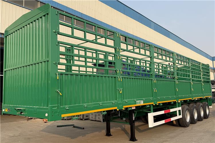 TITAN 4 Axle 80 Ton Livestock Semi Trailer for Sale In Sudan - Livestock semi-trailer: picture 1 TITAN 4 Axle 80 Ton Livestock Semi Trailer for Sale In Sudan - Livestock semi-trailer: picture 1