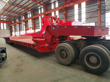 TITAN 4 Axle Heavy Duty Lowboy Trailer for Sale in Tanzania - Low loader semi-trailer: picture 1 TITAN 4 Axle Heavy Duty Lowboy Trailer for Sale in Tanzania - Low loader semi-trailer: picture 1