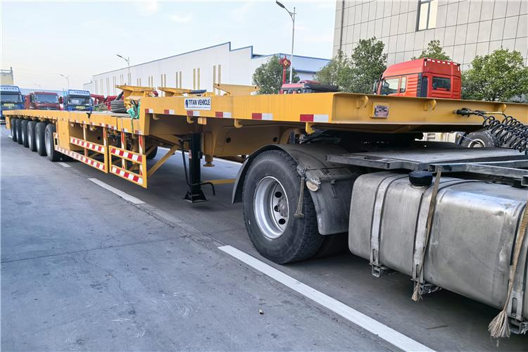 TITAN 6 Axle 62m Extendable Trailer for Sale In Ghana - Dropside/ Flatbed semi-trailer: picture 1 TITAN 6 Axle 62m Extendable Trailer for Sale In Ghana - Dropside/ Flatbed semi-trailer: picture 1