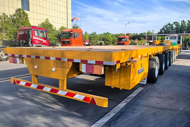 TITAN 6 Axle Extendable Semi Trailer for Sale in Saudi Arabia - Low loader semi-trailer: picture 2 TITAN 6 Axle Extendable Semi Trailer for Sale in Saudi Arabia - Low loader semi-trailer: picture 2