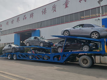 TITAN Car Hauler Trailer for Sale in Sierra Leone - Autotransporter semi-trailer: picture 3 TITAN Car Hauler Trailer for Sale in Sierra Leone - Autotransporter semi-trailer: picture 3