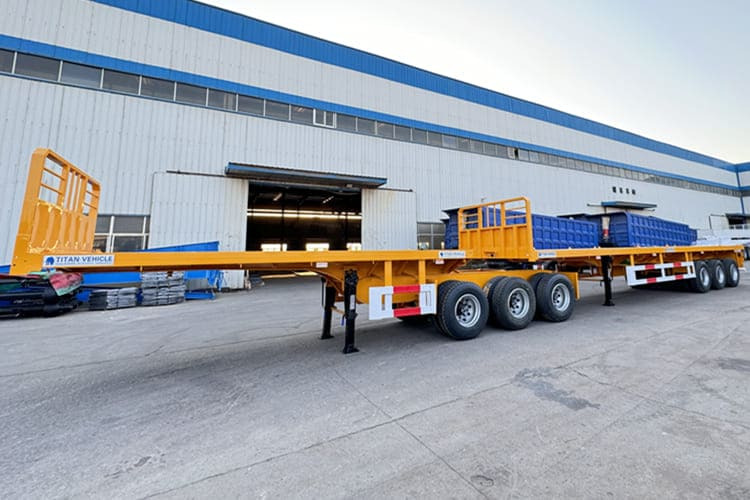 TITAN Flatbed Superlink Trailer for Sale in Zambia - Dropside/ Flatbed semi-trailer: picture 3 TITAN Flatbed Superlink Trailer for Sale in Zambia - Dropside/ Flatbed semi-trailer: picture 3