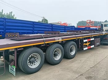 TITAN Semi Truck Flatbed Traile for Sale in Saudi Arabia - Dropside/ Flatbed semi-trailer: picture 2 TITAN Semi Truck Flatbed Traile for Sale in Saudi Arabia - Dropside/ Flatbed semi-trailer: picture 2