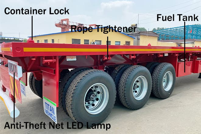 TITAN Tri Axle Flatbed Trailer for Sale Near Me in Nigeria - Dropside/ Flatbed semi-trailer: picture 3 TITAN Tri Axle Flatbed Trailer for Sale Near Me in Nigeria - Dropside/ Flatbed semi-trailer: picture 3