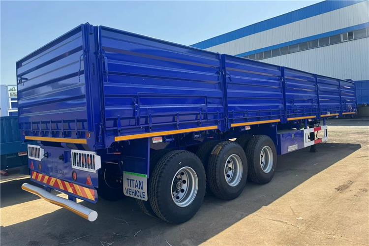 TITAN Tri Axle Grain Trailer for Sale In Djibouti - Dropside/ Flatbed semi-trailer: picture 1 TITAN Tri Axle Grain Trailer for Sale In Djibouti - Dropside/ Flatbed semi-trailer: picture 1