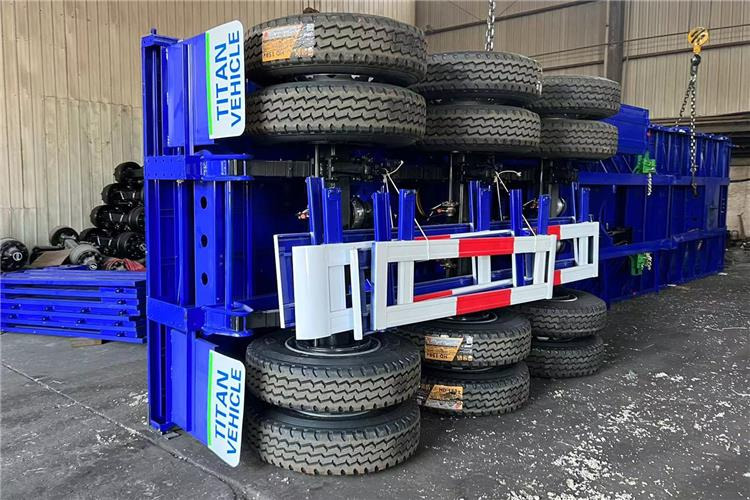 TITAN Tri Axle Grain Trailer for Sale In Djibouti - Dropside/ Flatbed semi-trailer: picture 4 TITAN Tri Axle Grain Trailer for Sale In Djibouti - Dropside/ Flatbed semi-trailer: picture 4