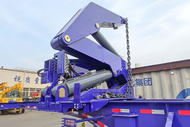 XCMG 40Ft Shipping Container Side Loader for Sale in Argentina - Container transporter/ Swap body semi-trailer: picture 2 XCMG 40Ft Shipping Container Side Loader for Sale in Argentina - Container transporter/ Swap body semi-trailer: picture 2