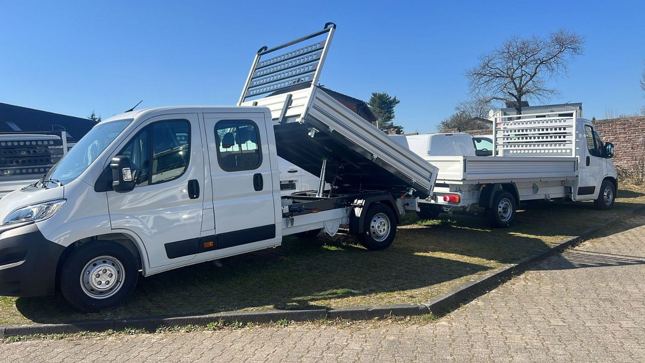 Opel Movano DoKa Kipper-Pritsche- L3H2 3,5t Edition Vermietung möglich - Tipper van, Combi van: picture 1 Opel Movano DoKa Kipper-Pritsche- L3H2 3,5t Edition Vermietung möglich - Tipper van, Combi van: picture 1