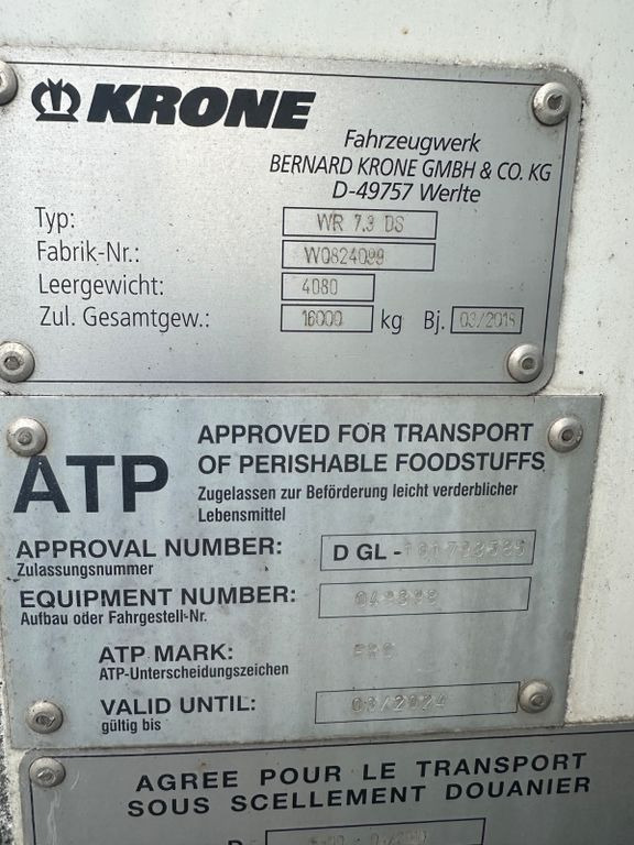 Refrigerator truck DAF LF 310 8G LBW Bär2T 3J-Garatnie: picture 10