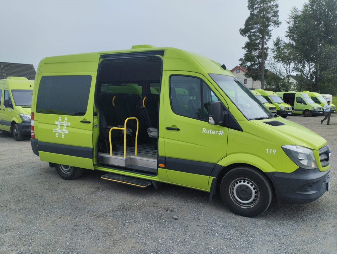 MERCEDES-BENZ SPRINTER 316 | 5 szt./pcs. - Minibus, Passenger van: picture 5 MERCEDES-BENZ SPRINTER 316 | 5 szt./pcs. - Minibus, Passenger van: picture 5