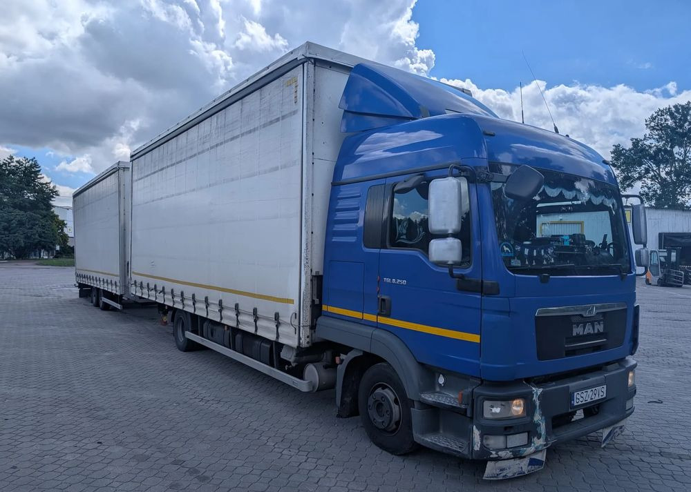 MAN TGL 8.250 - Curtainsider truck: picture 5 MAN TGL 8.250 - Curtainsider truck: picture 5