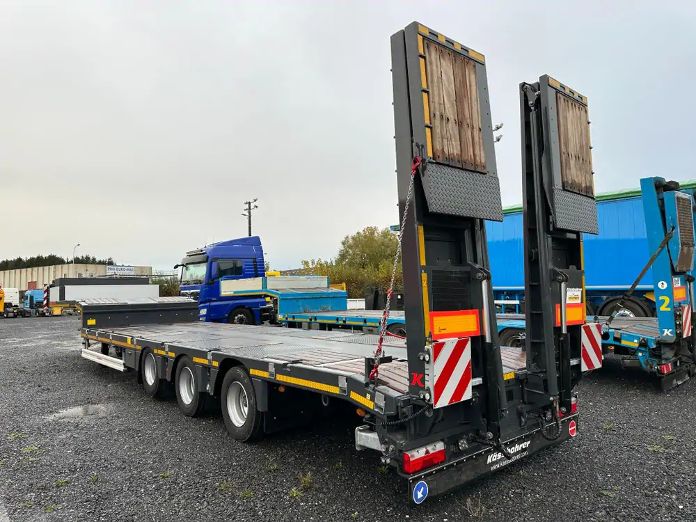 Kässbohrer essieu relevable + essieu suiveur -  MATERIEL NEUF - Low loader semi-trailer: picture 4 Kässbohrer essieu relevable + essieu suiveur -  MATERIEL NEUF - Low loader semi-trailer: picture 4
