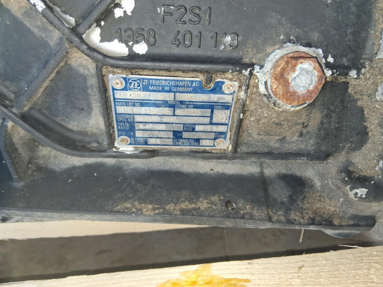 MAN TGS - Gearbox: picture 3 MAN TGS - Gearbox: picture 3