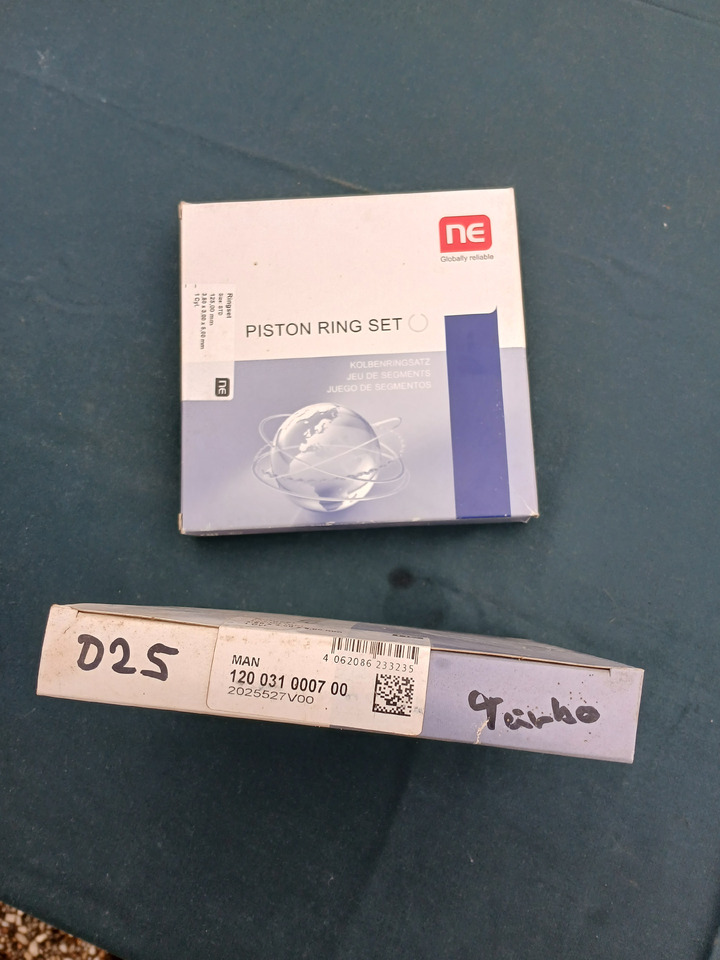 Pistonrings NE 120031000700 for MAN D25 Turbo - Piston/ Ring/ Bushing: picture 1 Pistonrings NE 120031000700 for MAN D25 Turbo - Piston/ Ring/ Bushing: picture 1