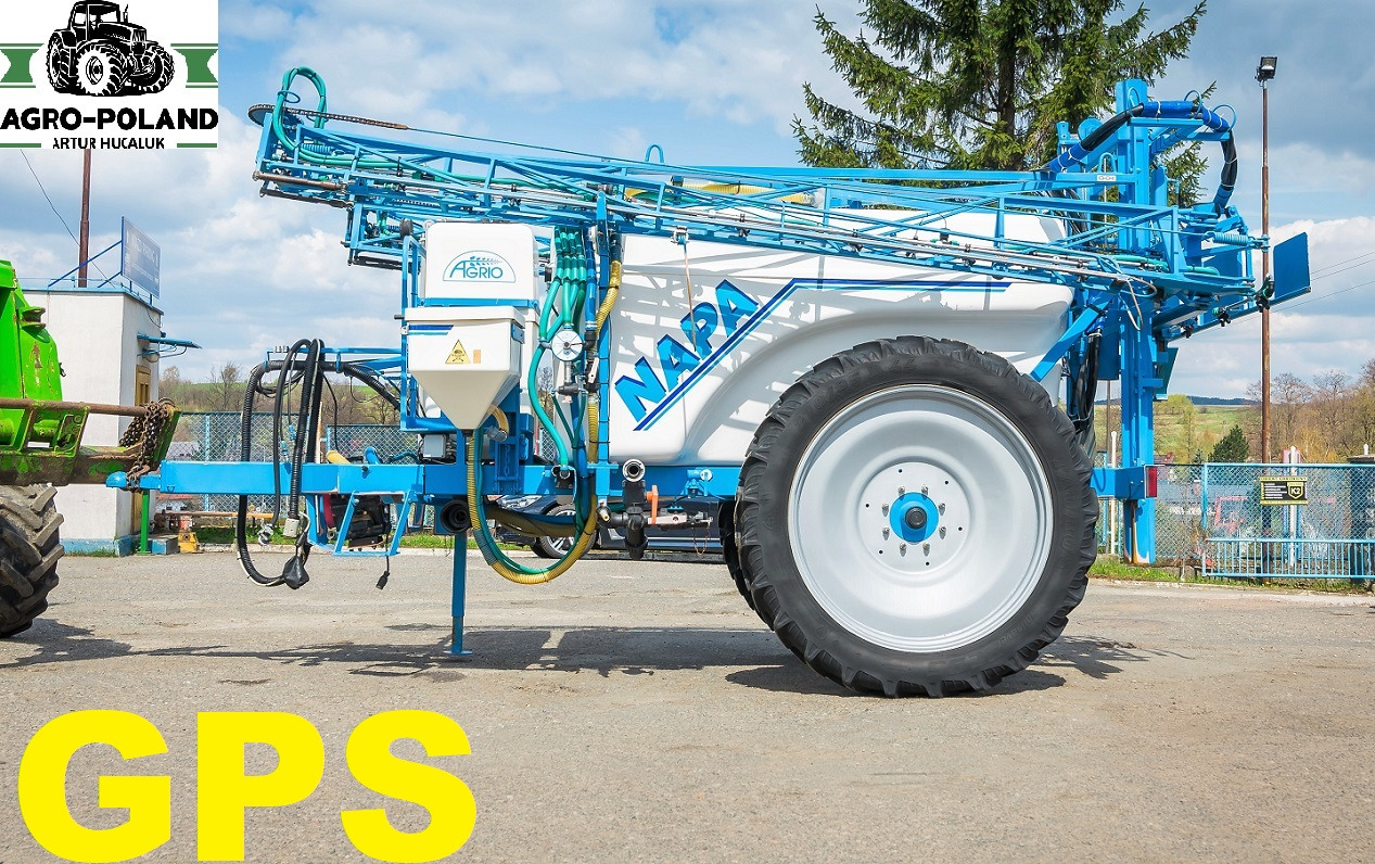 AGRIO NAPA 3000 - GPS - 2007 ROK - 18 M - Trailed sprayer: picture 1 AGRIO NAPA 3000 - GPS - 2007 ROK - 18 M - Trailed sprayer: picture 1