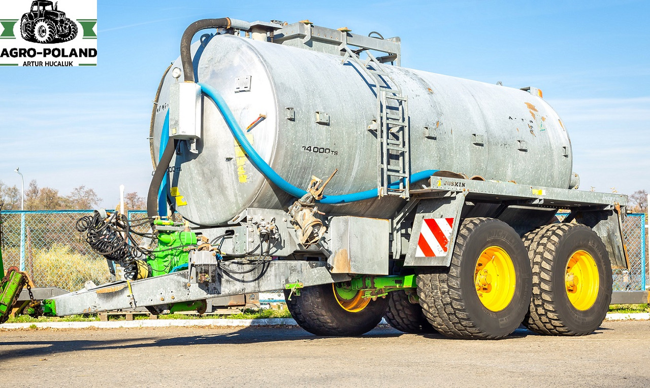 JOSKIN 14000 TS KOMFORT 2 - 2007 ROK - 14000 L - SKRĘTNA OŚ - Slurry tanker: picture 1 JOSKIN 14000 TS KOMFORT 2 - 2007 ROK - 14000 L - SKRĘTNA OŚ - Slurry tanker: picture 1