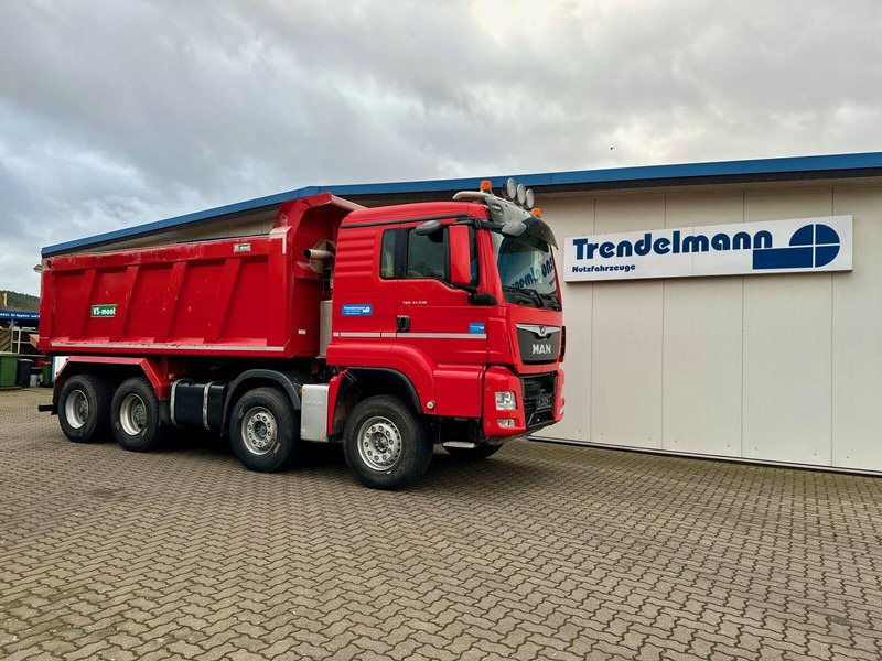MAN TGS 41.510 EZ 05.2021 8x4 Kipper 18 qm Hinterkipper Hardox Steel - Tipper: picture 1 MAN TGS 41.510 EZ 05.2021 8x4 Kipper 18 qm Hinterkipper Hardox Steel - Tipper: picture 1